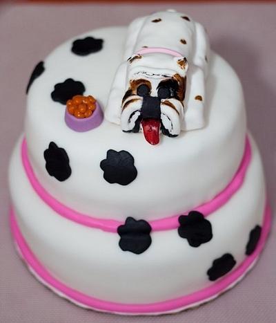 Bull Dog  - Cake by Lauren