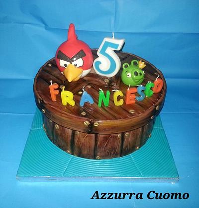 Angry birds cake!!! - Cake by Azzurra Cuomo Cake Art