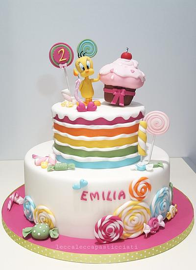 Tweety  - Cake by leccalecca