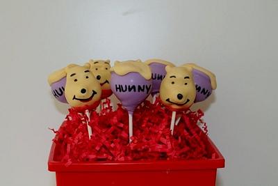 Winnie the Pooh cakepops - Cake by carolyn chapparo