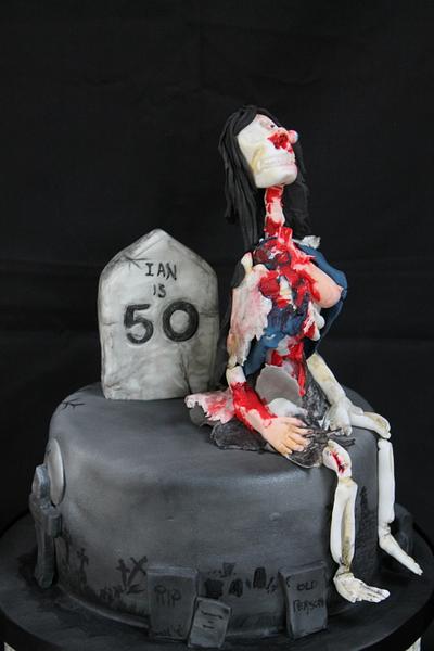The Walking Dead Cake - Cake by cakesofdesire