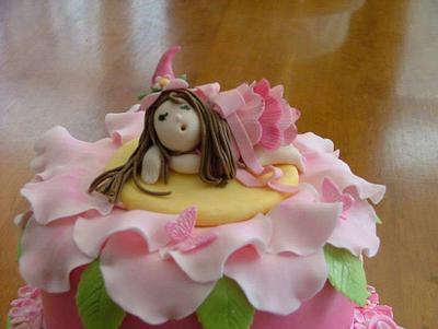 Sleeping Fairy - Cake by Chrissie Lawrence