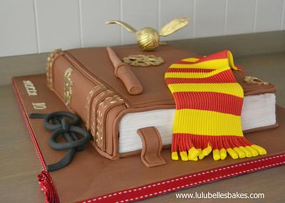 HARRY POTTER'S BOOK OF SPELLS - Cake by Lulubelle's Bakes