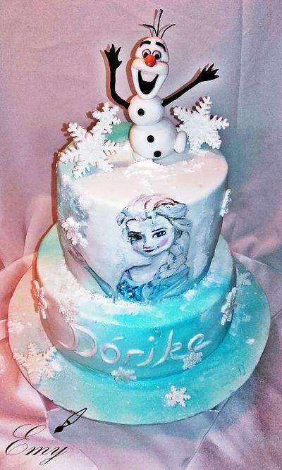 Frozen Cake - Cake by EmyCakeDesign