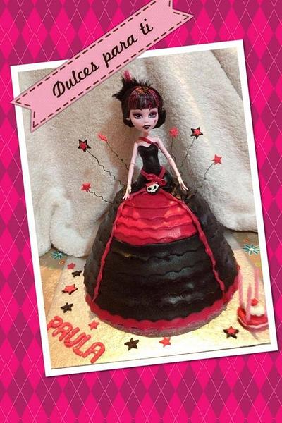 Draculaura 3D cake - Cake by Anabel