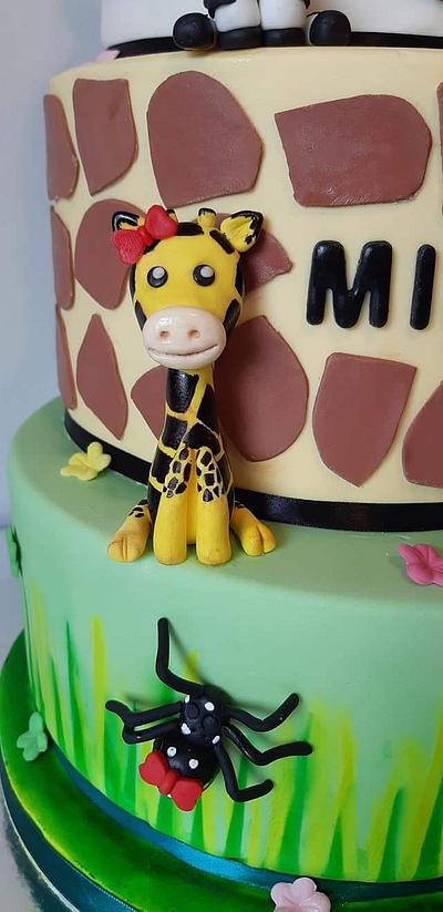 Giraffe toper - Cake by Zerina
