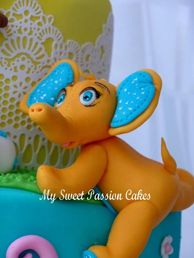 Cute cake for 2 years old - Cake by Beata Khoo