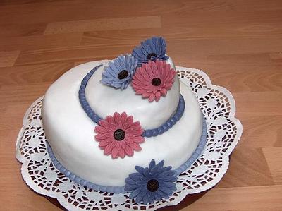 cake with flowers - Cake by Ivana