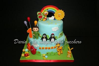 Baby tv Cake - Cake by Daria Albanese