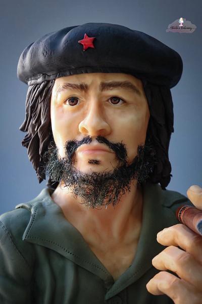 Che Guevara- Gone not forgotten  - Cake by SheelaK