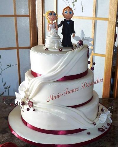 Wedding cake - Cake by Marie-France