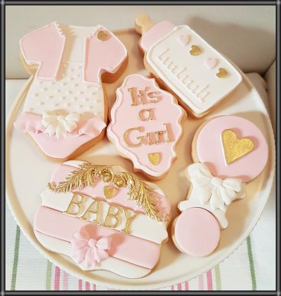 Baby Shower Cookies - Cake by Veronica - @cakeuvee 