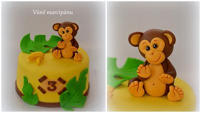Monkey - Cake by vunemarcipanu