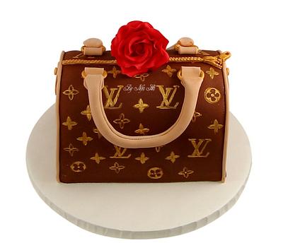 LV Valentine cake - Cake by Nga Ha