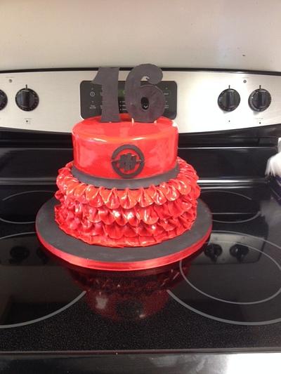 Hunter Hayes Sweet 16 Cake - Cake by Cole's cakery