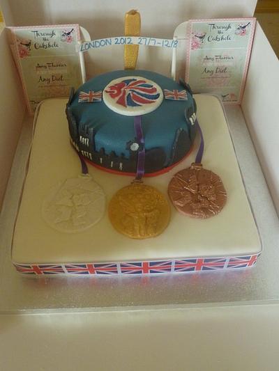 London 2012 Olympic cake - Cake by Dawn and Katherine