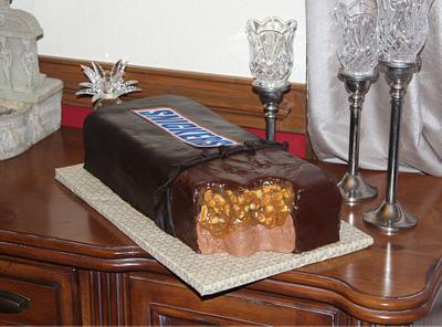 Snickers Bar - Cake by Griselle