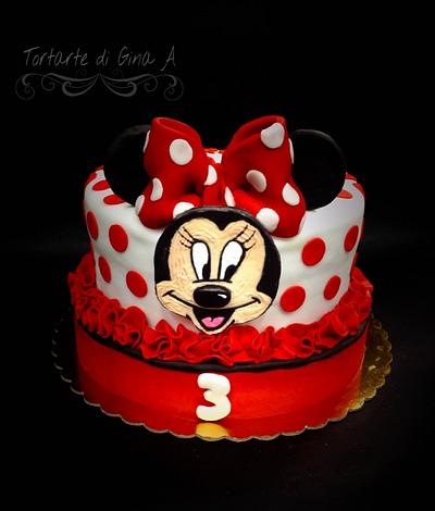 Minnie  - Cake by Gina Assini