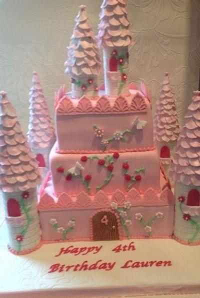 Princess Castle  - Cake by Tracy's Cake Chic