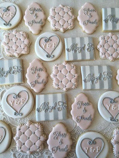 Wedding Cookies - Cake by TheCookieFantasy
