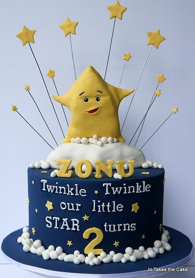 Twinkle Twinkle Little Star - Cake by Jo Finlayson (Jo Takes the Cake)