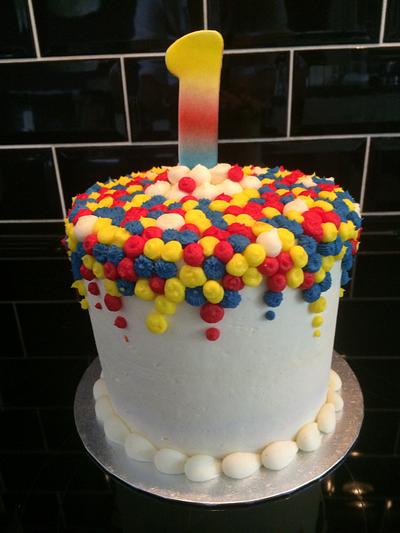 Rainbow cake - Cake by Paul of Happy Occasions Cakes.
