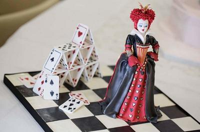 Queen of Hearts - Cake by MrsBerryCakes