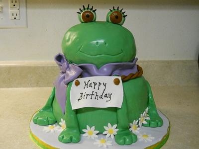Froggie - Cake by Laurie