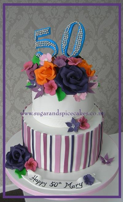 Bouquet - Cake by Mel_SugarandSpiceCakes