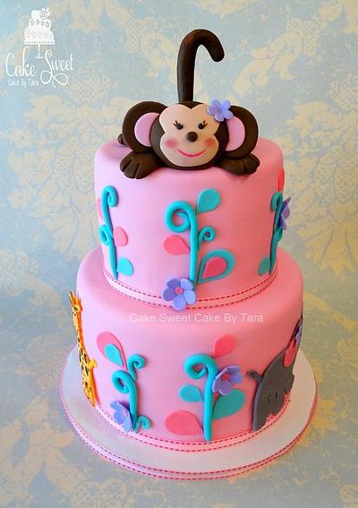 Cute lil monkey baby - Cake by Cake Sweet Cake By Tara