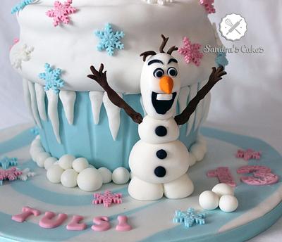 Olaf GCC - Cake by Sandra's cakes