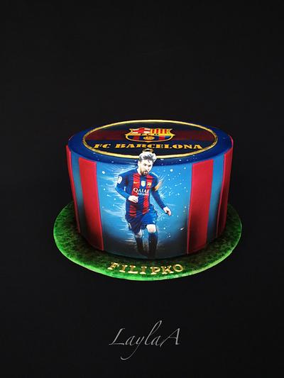 FCB birthday cake  - Cake by Layla A