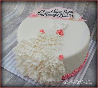 Bride to be cake - Cake by Sam & Nel's Taarten
