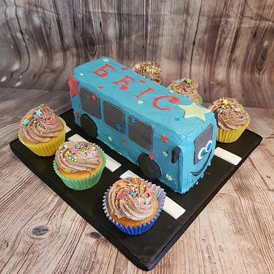 Bus cake - Cake by The German Cakesmith