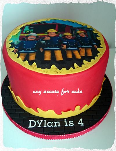 fireman sam  - Cake by Any Excuse for Cake