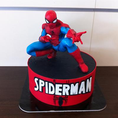 Spiderman  - Cake by simonelopezartist
