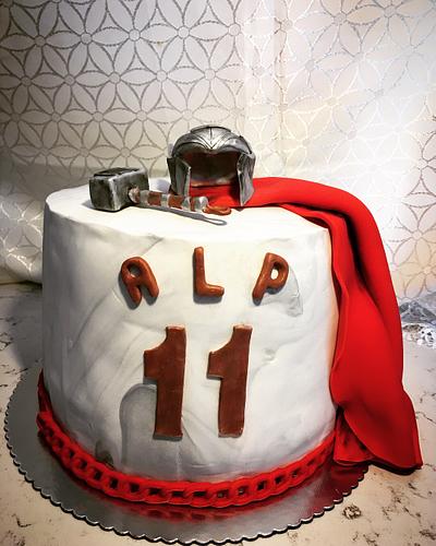 Thor cake - Cake by Begum Rogers