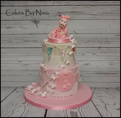 Cutey Pie - Cake by Cakes by Nina Camberley