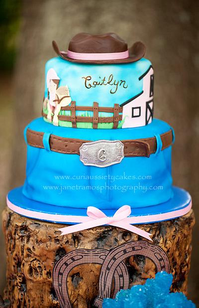Cowgirl cake - Cake by CuriAUSSIEty  Cakes