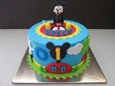 Mickey Mouse Cake - Cake by sansil (Silviya Mihailova)