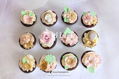 Pretty Cupcakes - Cake by Guilt Desserts