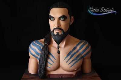 Khal Drogo - Game of Thrones Collaboration - Cake by Floren Bastante / Dulces el inflón 