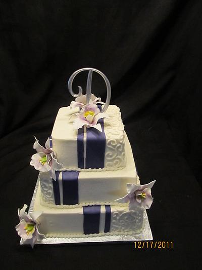Orchid cake - Cake by kimma