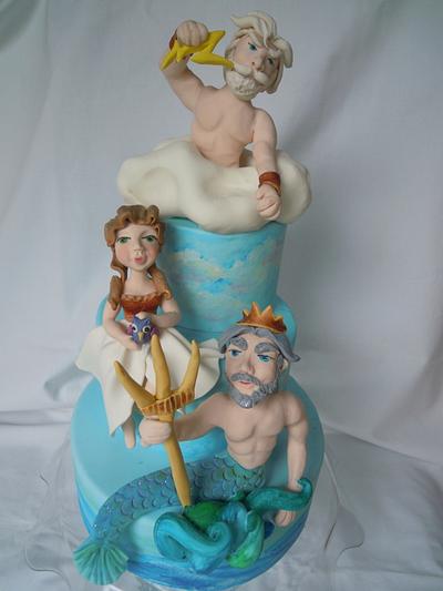 Gods, between the sky and sea - Cake by Caterina Fabrizi