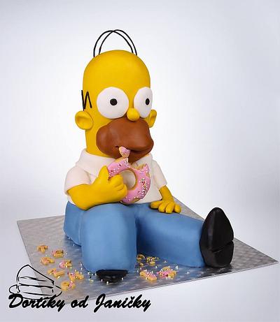 Homer cake - Cake by dortikyodjanicky