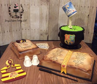 Harry Potter Baby Shower Cake - Cake by Tracy's Custom Cakery LLC