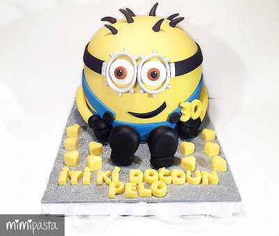 Minion Cake - Cake by MimiPasta
