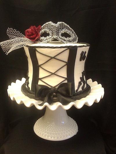 Sweet 16 Corset cake - Cake by cheryl arme