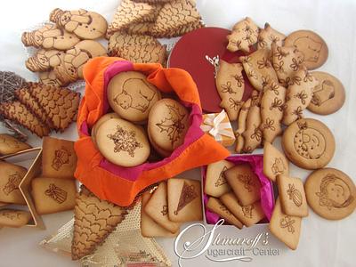 Christmas Cookies without artificial colors - Cake by Petya Shmarova