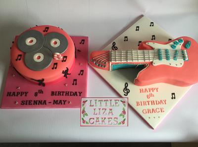 Musical cakes  - Cake by Littlelizacakes